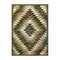 Flash Furniture Green 6' x 9' Diamond Patterned Area Rug OKR-RG1106-69-GN-GG - alternate 3